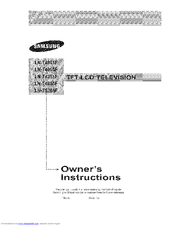 Samsung Lnt5265f Owners Manual